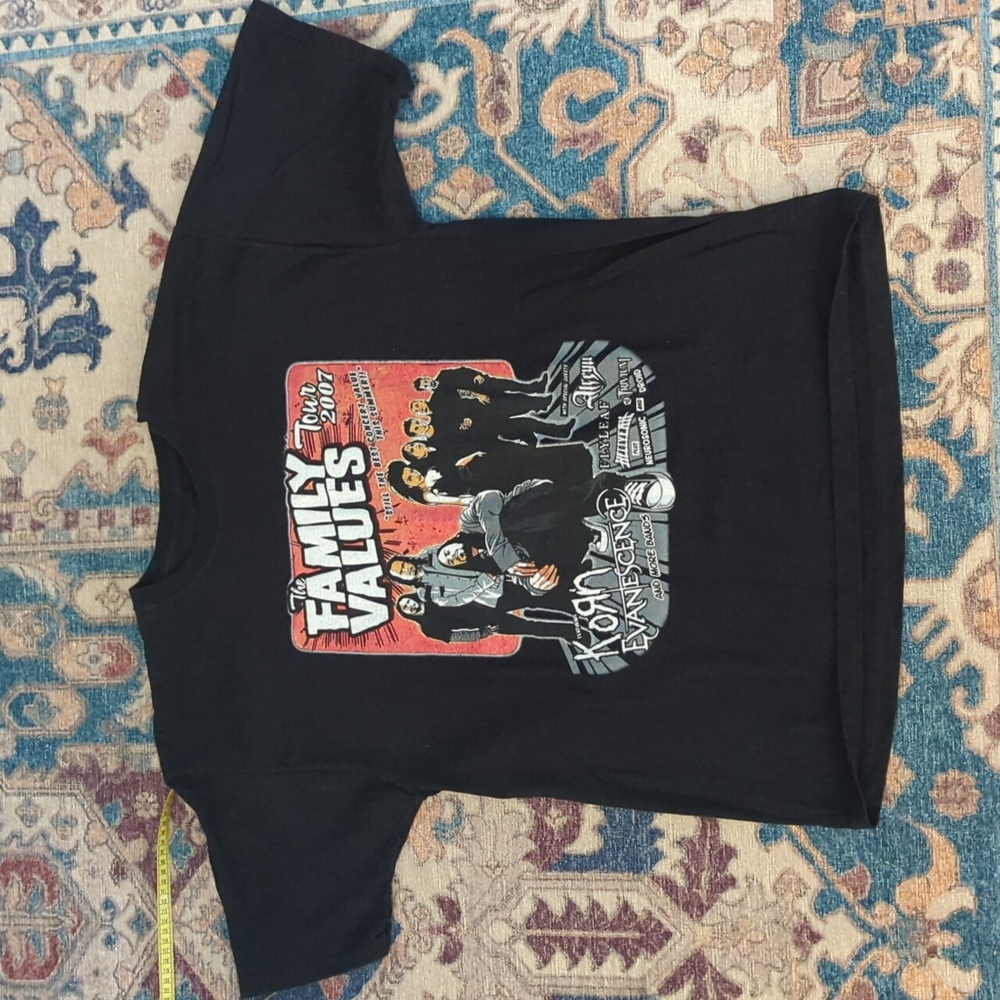 Vintage Family Values Tour 2007 concert T-shirt XL